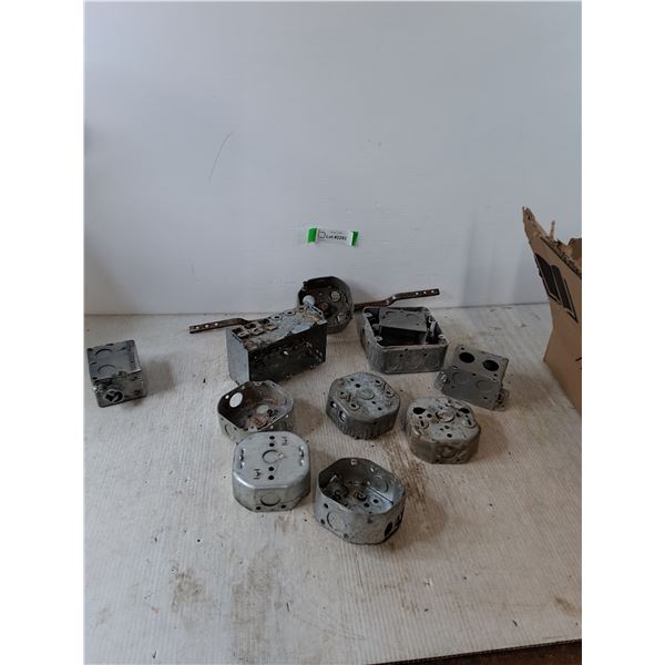 Assorted Junction Boxes As-Is