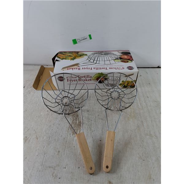 6"/15 cm Torilla Fryer Basket