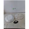 Image 2 : (2) Ceramic Platters, (1) Plastic Bowl