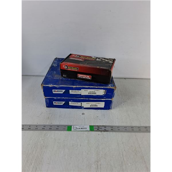 (2) Boxes Brake Rotors, (1) Box Brake Pads- NIB- Cannot Ship