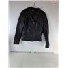 Image 1 : Ladies Faux Leather Jacket- Size 42- As Is