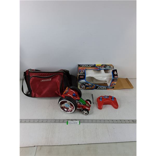 Super Tip Lorry RC Car, Insulated Coleman Lunch Bag