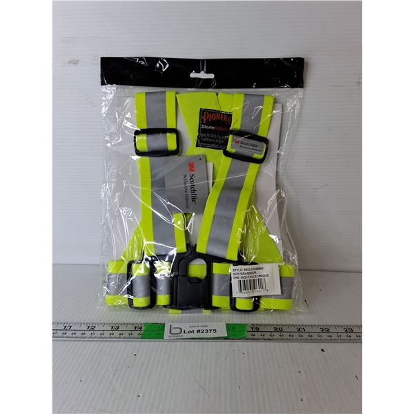 Pioneer Hi Vis Safety Harness- One Size, Sealed