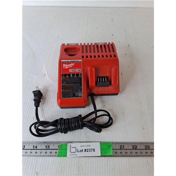 Milwaukee M12/M18 Battery Charger- As Is