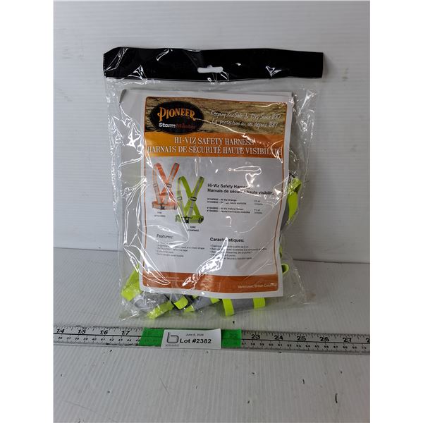 Pioneer Hi Vis Safety Harness- One Size, Sealed