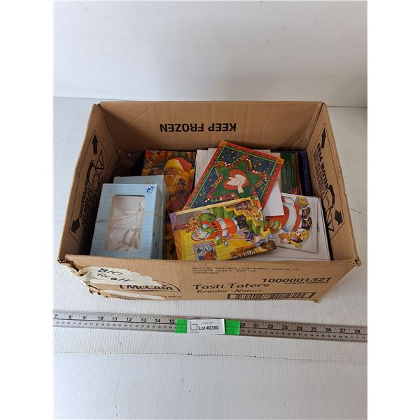 Box of Mostly Christmas & Sympathy Cards