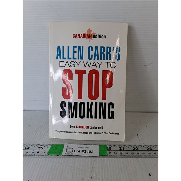 Book: Allen Carr's Easy Way to Stop Smoking