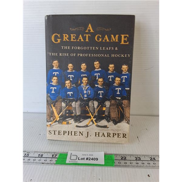 A Great Game Book by Stephen Harper