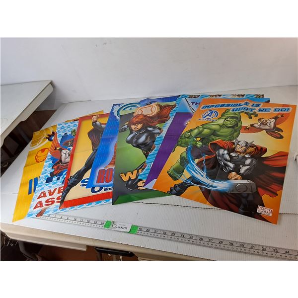 Marvel Avengers Posters 20.5" x 14.5"