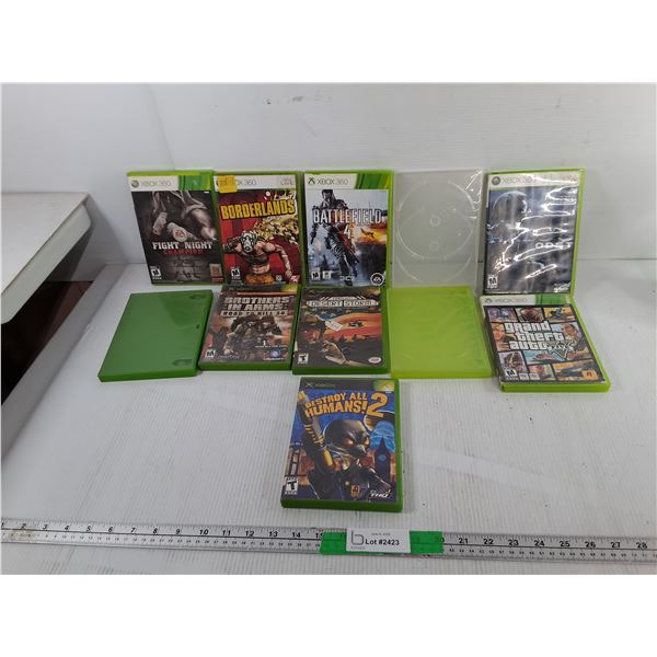 (11) Empty Gaming Cases