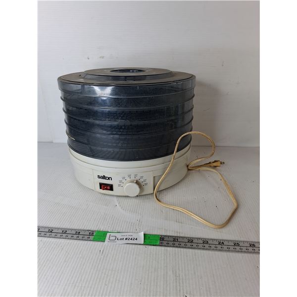Salton Food Dehydrator- Powers On, Can't Ship
