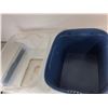 Image 2 : (3) Plastic Storage Totes Up to 23" x 17.5" x 15.5"- Can't Ship