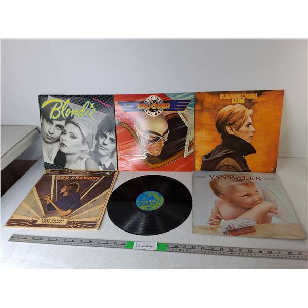 (6) Records- Van Halen, Trooper, Blondie, Misc.