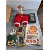 Image 2 : Mostly Christmas Lot- Candles, Ornaments, Tree Topper, Misc. Can't Ship