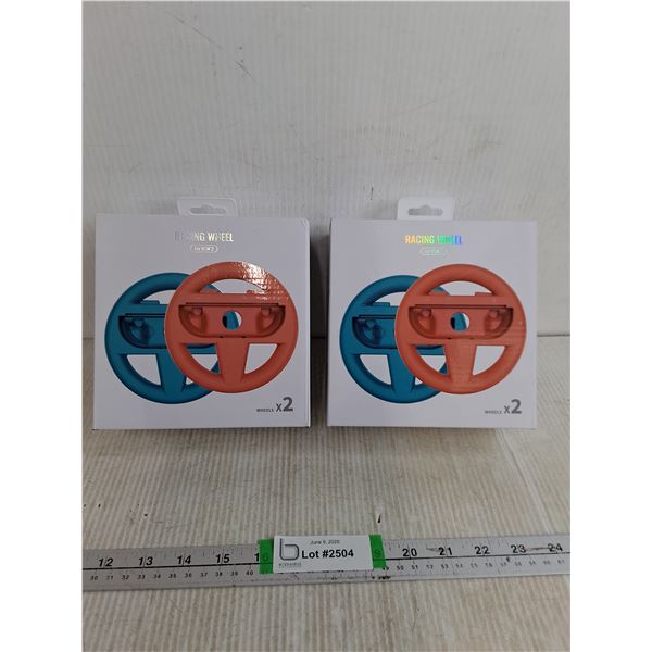 (2) Racing Wheels For Nintendo Switch 2 NIB