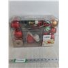 Image 1 : Box Of (86) Pieces Christmas Ornaments Appears NIB