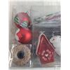 Image 2 : Box Of (86) Pieces Christmas Ornaments Appears NIB