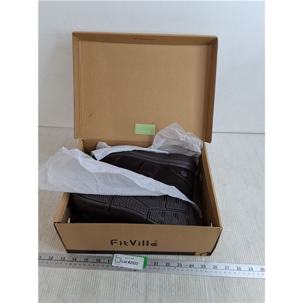 Fitville Copper Brown Casual Air Cushion V2 Mens Size-9