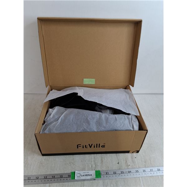 Fitville Black Casual Air Cushion V2 Mens Size-13