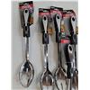 Image 2 : (15) Metal Slotted Spoons Appear Unused