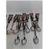 Image 4 : (15) Metal Slotted Spoons Appear Unused