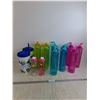 Image 1 : (16) Mostly Beach Themed Water Bottles Up To 9.5" H x 5" D