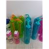 Image 4 : (16) Mostly Beach Themed Water Bottles Up To 9.5" H x 5" D