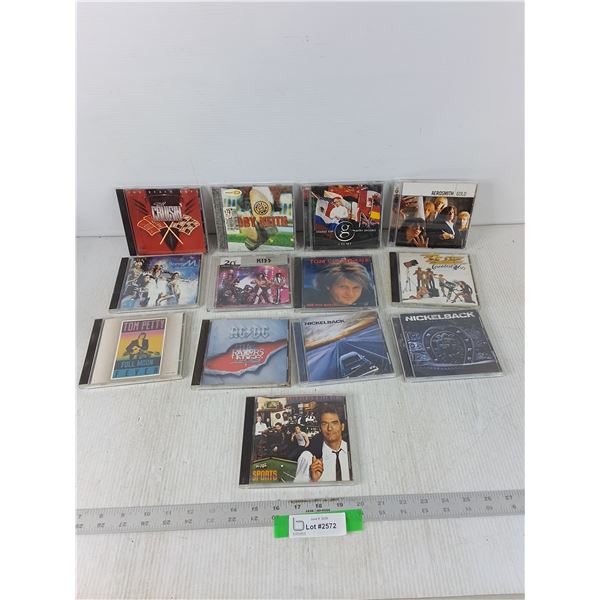 Assorted CD's - Nickelback, Kiss, Garth Brooks, ZZ Top