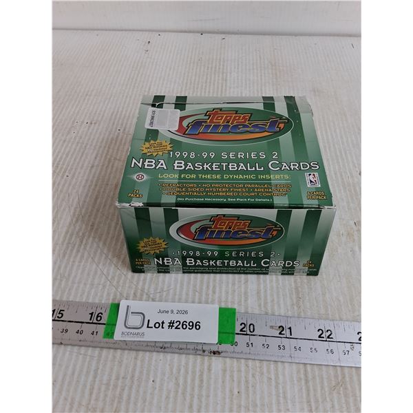 Topps 1998-99 Finest NBA Basketball Cards 24 Packs