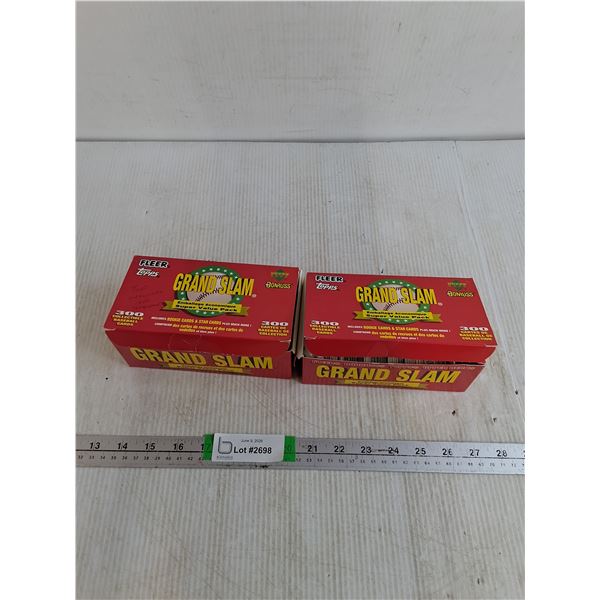 (2) Boxes Of Grand Slam Baseball Cards - Cannot Authenicate