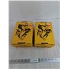 Image 1 : (2) Boxes Of Various Sport Cards- Hockey, Racing- Cannot Authenticate