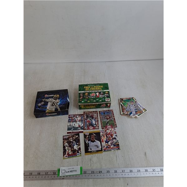 (2) Boxes Of Various NFL Card Packs- Cannot Authenticate