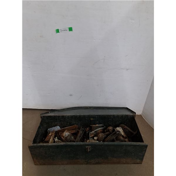 Large Toolbox Full of Doorknobs As-Is