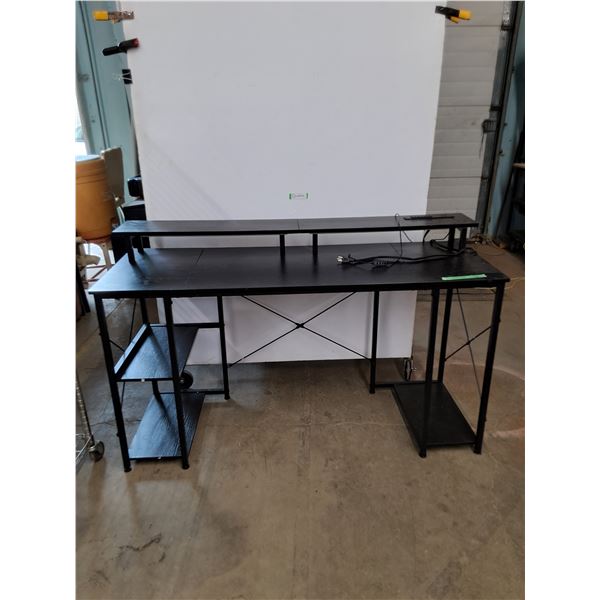 Desk with Untested Power Bar, and Chair No Shipping