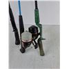 Image 2 : *(3) Fishing Rods, (2) Reels, As Is, Cannot Ship