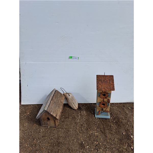 **(3) Bird Houses