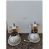 Image 1 : **(2) Untested As-Is Shop Lights No Shipping