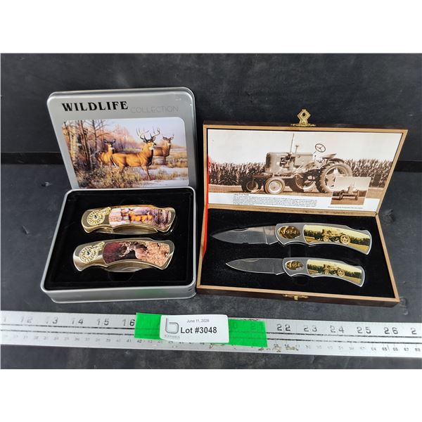 Vintage Themed Folding Pocket Knives
