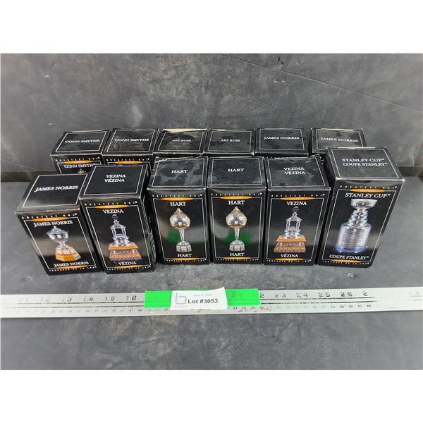 Assorted One Model McDonald's NHL Trophy w/Display Card & Coupon