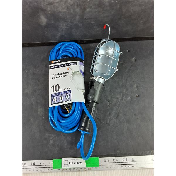Woods 10m Work Light - New