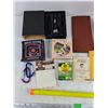 Image 2 : Harley Davidson Ornament, SGI Flashlight, John Deere Playing Cards, Back Scratcher, Misc