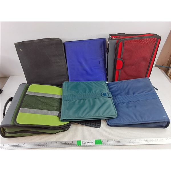 (6)  Zipper Binders