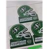 Image 2 : (3) Saskatchewan Roughriders Wall Signs