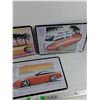 Image 3 : (3) Cooltinart Vintage Car Metal Signs 16" x 12"