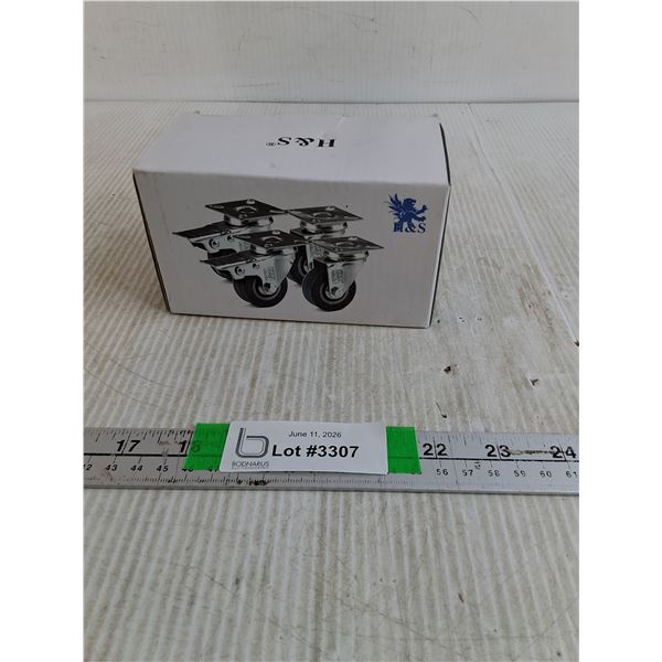 H&S Castor Wheels 50mm Appear NIB