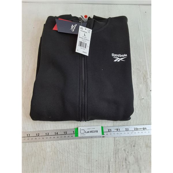 Reebok Owen Small Logo Track Top Size L Appears New