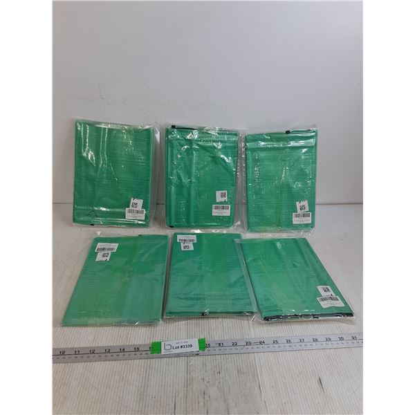 (6) Packs Of Garden Soil Planting Mats 100"x80"