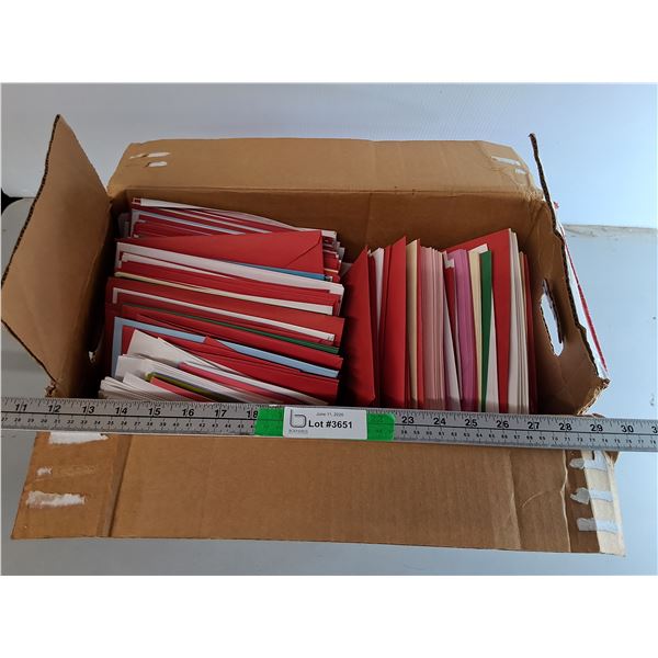 Box of Greeting Card Envelopes