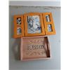Image 3 : Rotating Storage Tray 15", Photo Frame, & 'Blessed' Sign