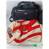 Image 2 : (3) Duffel Bags - Calvin Klein, Fisherman's Friend & RBH